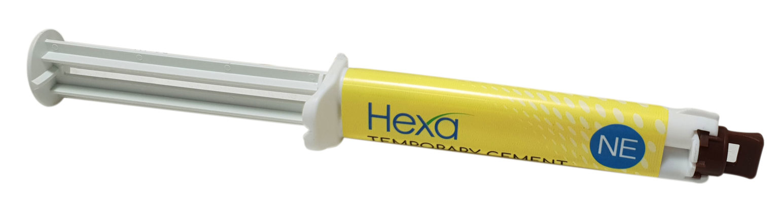 Temrex 7760 TNE Non-Eugenol Temporary Dental Cement – 6g Dual Barrel Syringe For Crowns & Bridges